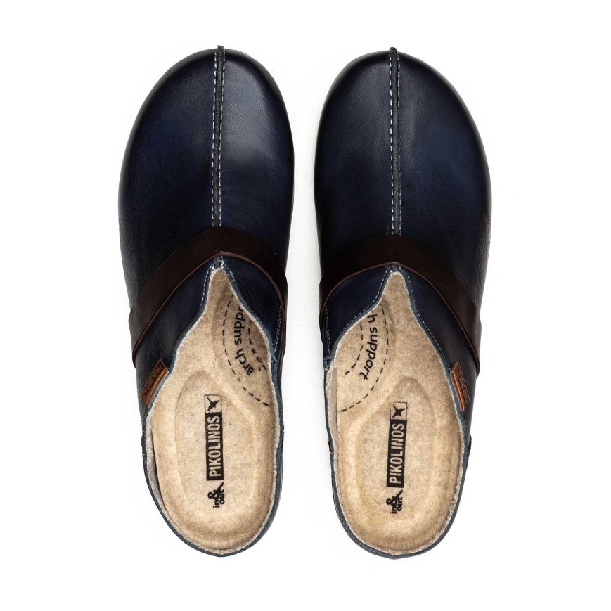 Women's Pikolinos GRANADA Clogs Navy | NZ P837Q2A